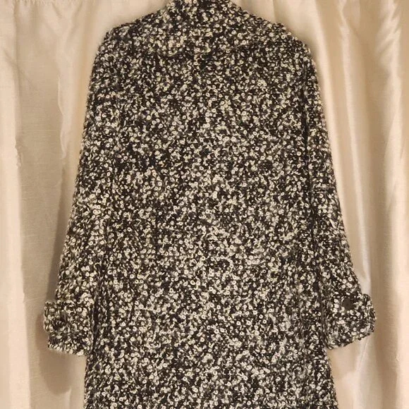 Excellent Diane Von Furstenberg Peacoat Double Breasted Boucle Loop - Picture 5 of 12